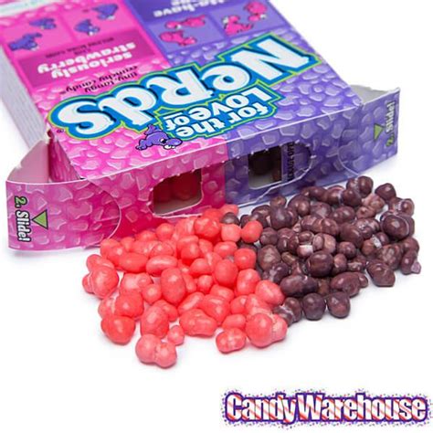 Nerds Candy 2-Flavor Packs - Strawberry & Grape: 36-Piece Box | Candy Warehouse