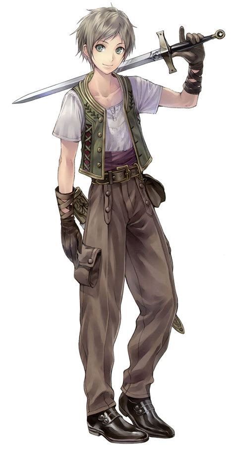 Atelier Totori: The Adventurer of Arland. | Anime warrior, Character design male, Character art