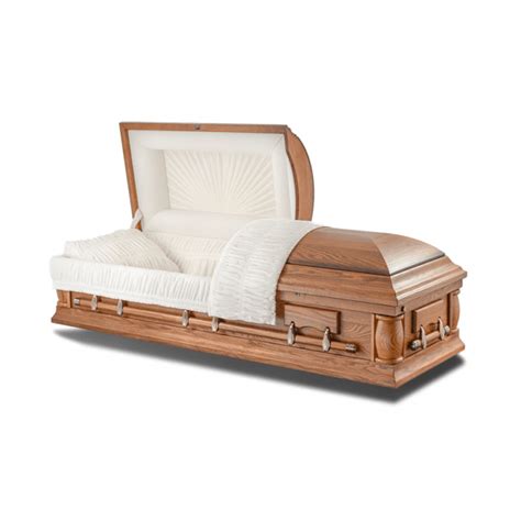 Rustic Oak Casket - Sky Caskets