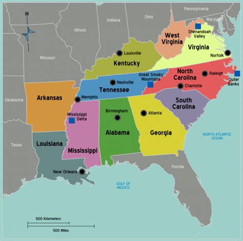 Southern States Lesson | HubPages