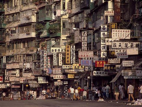 Kowloon walled city in Hong Kong was 119 times as dense as New York | The Independent | The ...