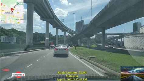 Driving In Kuala Lumpur - From Kepong Metropolitan To Sungai Buloh During NRP Phase 2. - YouTube