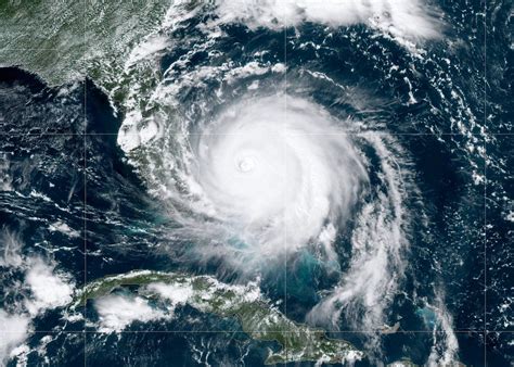 Hurricane Dorian Leaves Grand Bahama Island Underwater, Satellite ...