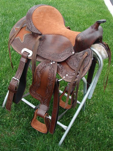 English , Western. Horse. Pony .Mini Saddles and Tack for Sale: 15" or 16" Dark Oil/Rust Western ...