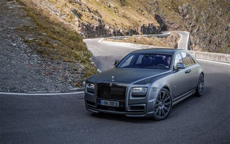 Matte gray Rolls Royce Ghost HD desktop wallpaper : Widescreen : High ...