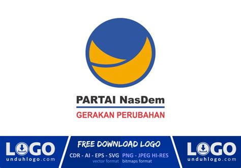 Logo Partai Nasdem - Download Vector CDR, AI, PNG.