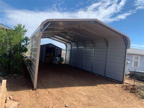 Standard Carport - Regular Roof Carport | American Steel Carports