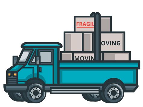 Dribbble - moving_truck.gif by Henry Limargo