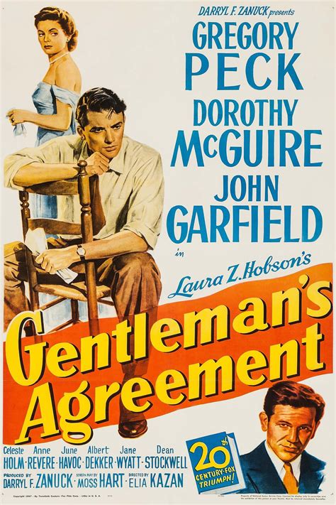 Gentleman's Agreement (1947) - Posters — The Movie Database (TMDB)