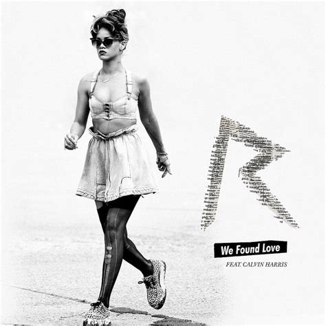 Rihanna We Found Love Album Cover