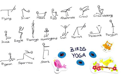 Yoga Theme: Bird Yoga Poses for Kids