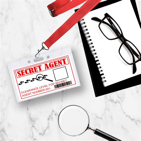 Printable Spy Secret Agent Code Name Chart - DIY Birthday Party Games - LillyBellePaperie