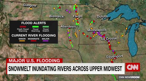 Spring snowmelt has cities along the Mississippi bracing for flooding ...