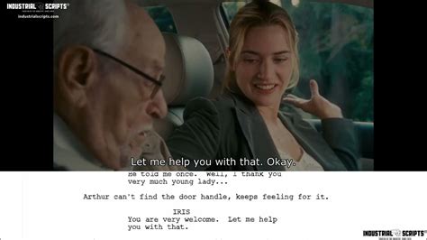 Classic Movie Scenes: THE HOLIDAY (2006) // Meet Cute // Script-to-Screen - YouTube