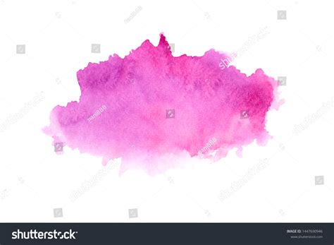 Abstract Pink Purple Watercolor Painting Ideas Stock Illustration ...