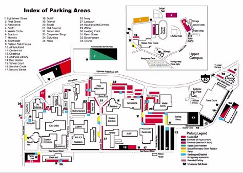 Bloomsburg University Campus Map