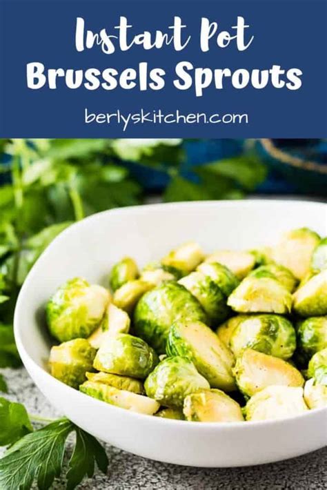 Instant Pot Brussel Sprouts