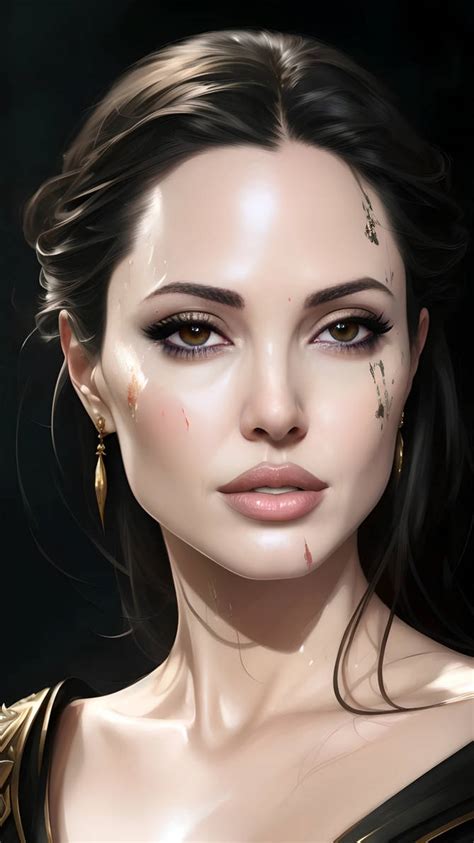 Angelina Jolie | Celebverse by FickleMeAI on DeviantArt