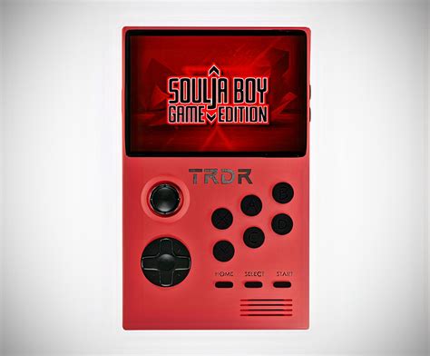 First Look at Soulja Boy's New TRDR Handheld Game Console - TechEBlog