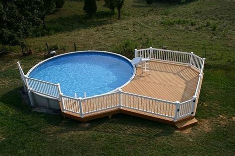 Image result for 24 FT Above Ground Pool Deck Plans | Pool deck plans, Swimming pools backyard ...