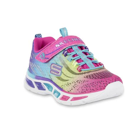 Skechers Girls' Lite Beams Multicolor Light-Up Sneaker | Shop Your Way: Online Shopping & Earn ...