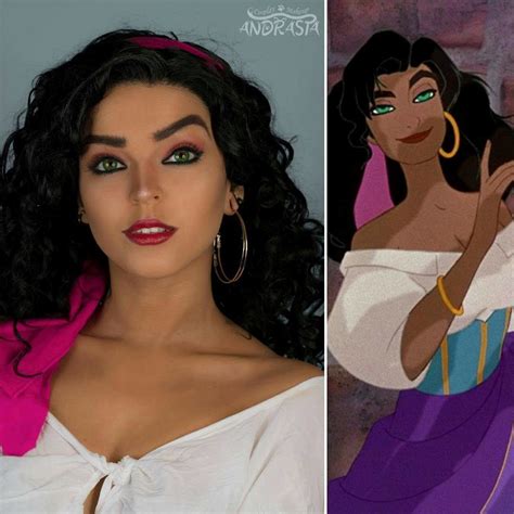 Natural Black Synthetic Curly Wig in 2020 | Esmeralda cosplay, Disney ...