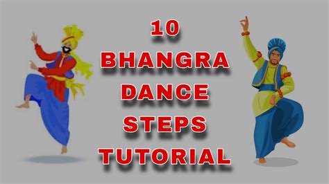 10 Bhangra Basic Steps | Bhangra Steps | Bhangra Dance Tutorial | MOHIT VERMA MV - YouTube