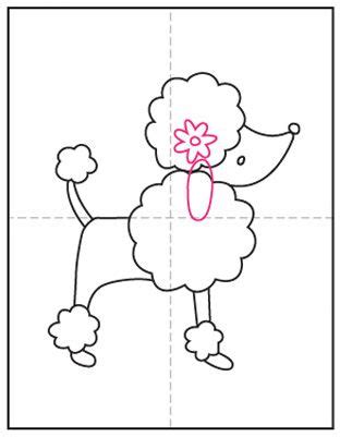 How to Draw a Poodle · Art Projects for Kids Drawing Projects, Art Projects, Different Kinds Of ...
