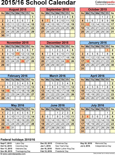 Academic Calendars 202223 Uk Free Printable Pdf Templates Images