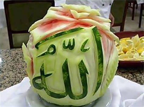 practical islam - Permission to write sacred names on fruit? - Islam Stack Exchange