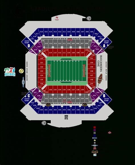 Seating Information – Raymond James Stadium - University Of Florida ...