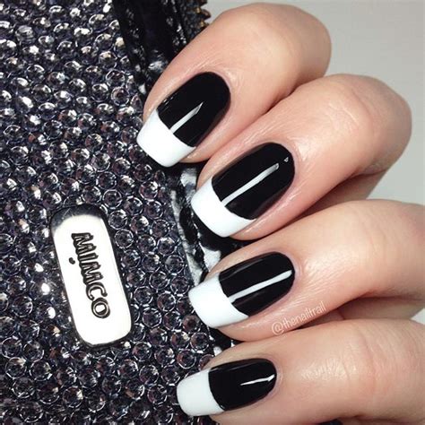 Black White Nail Designs