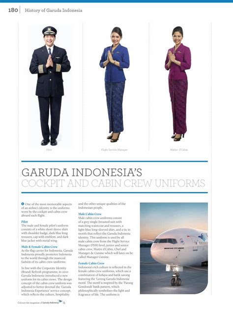 (PDF) GARUDA INDONESIA’S COCKPIT AND CABIN CREW UNIFORMS · 180 History ...