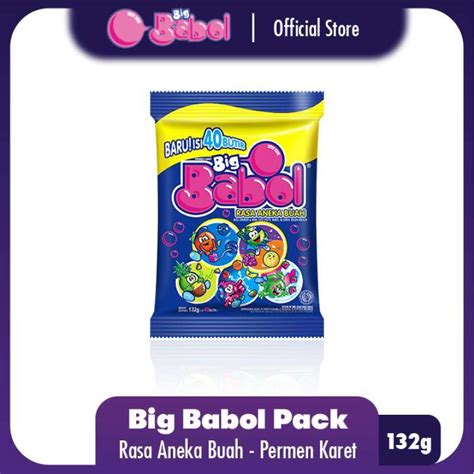 Jual Big Babol 5 Flavors Pouch di Seller Mentos Official Store - Rawa Terate, Kota Jakarta Timur ...