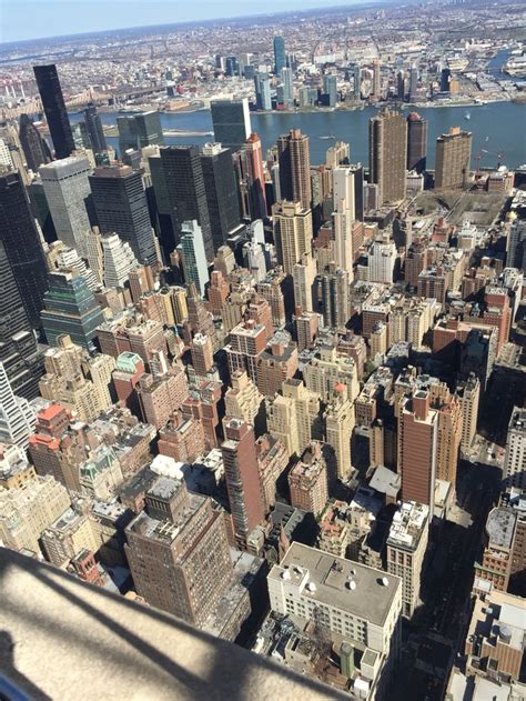 View of New York from 86th floor of the Empire State Building | New york skyline, Empire state ...