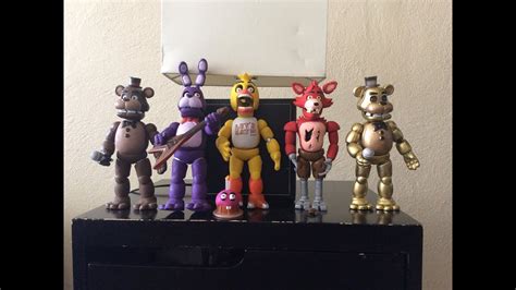 TOY MEXICAN FIGURE BOOTLEG FIVE NIGHTS AT FREDDY'S ANIMATRONICS CHICA INCHES ...