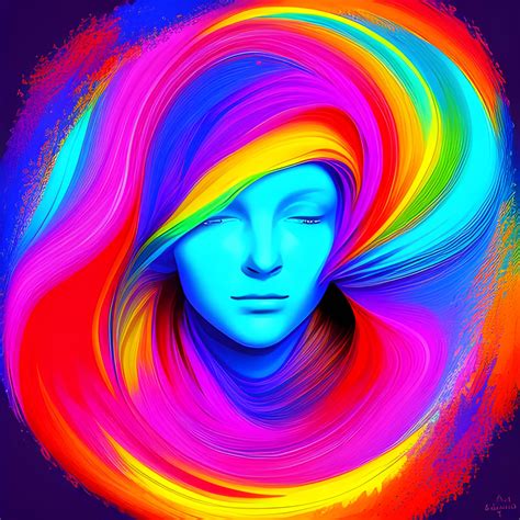 Digital art colorful - Arthub.ai