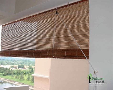 Outdoor Bamboo Chick Blinds - Gallery | BALCONYBLINDS