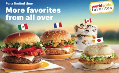 What are McDonald's new menu items?