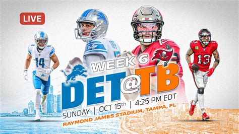 Lions vs. Buccaneers live stream: TV channel, how to watch