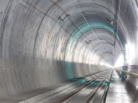 Gotthard Base Tunnel, Switzerland - Railway Technology