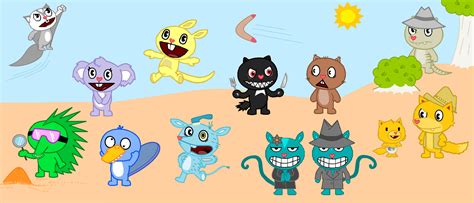 Image - Aussie Outback Friends.png | Happy Tree Friends Fanon Wiki ...