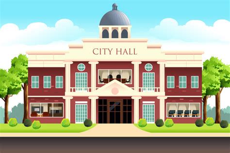 Town Hall Cartoon