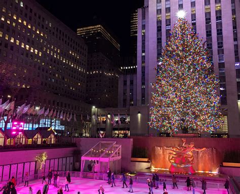 Lighting Rockefeller Tree 2024 - Bess Marion