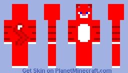 Red Cat Skin Minecraft Skin