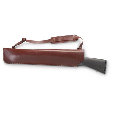 Classic Old West Styles Leather Shotgun Scabbard - 214157, Gun Cases at Sportsman's Guide