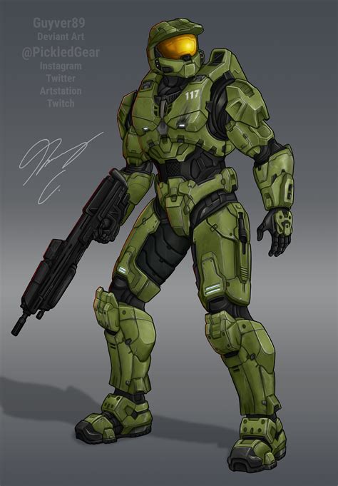 HALO INFINITE: Master Chief MJOLNIR GEN3 by PickledGear on Newgrounds