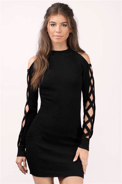 Black Dresses | Cute Long Black Dresses, Black Cocktail Dresses | Tobi