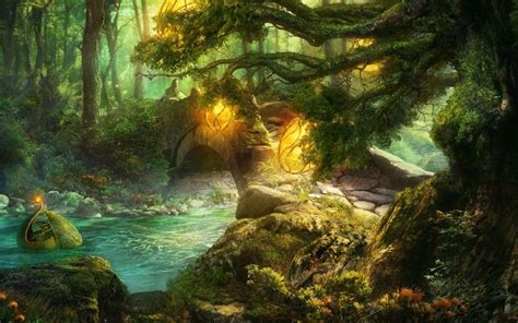 Fantasy Forest Wallpapers - Wallpaper Cave