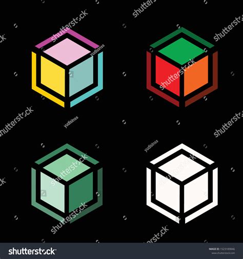 Box Logo Vector Template Company Stock Vector (Royalty Free) 1523189846